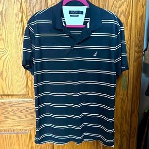 Nautica light weight polo size large in good used condition.